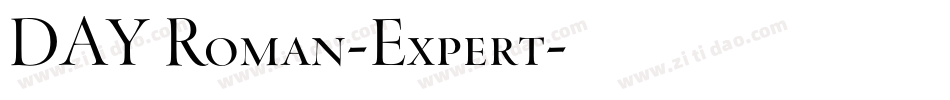 DAY Roman-Expert字体转换